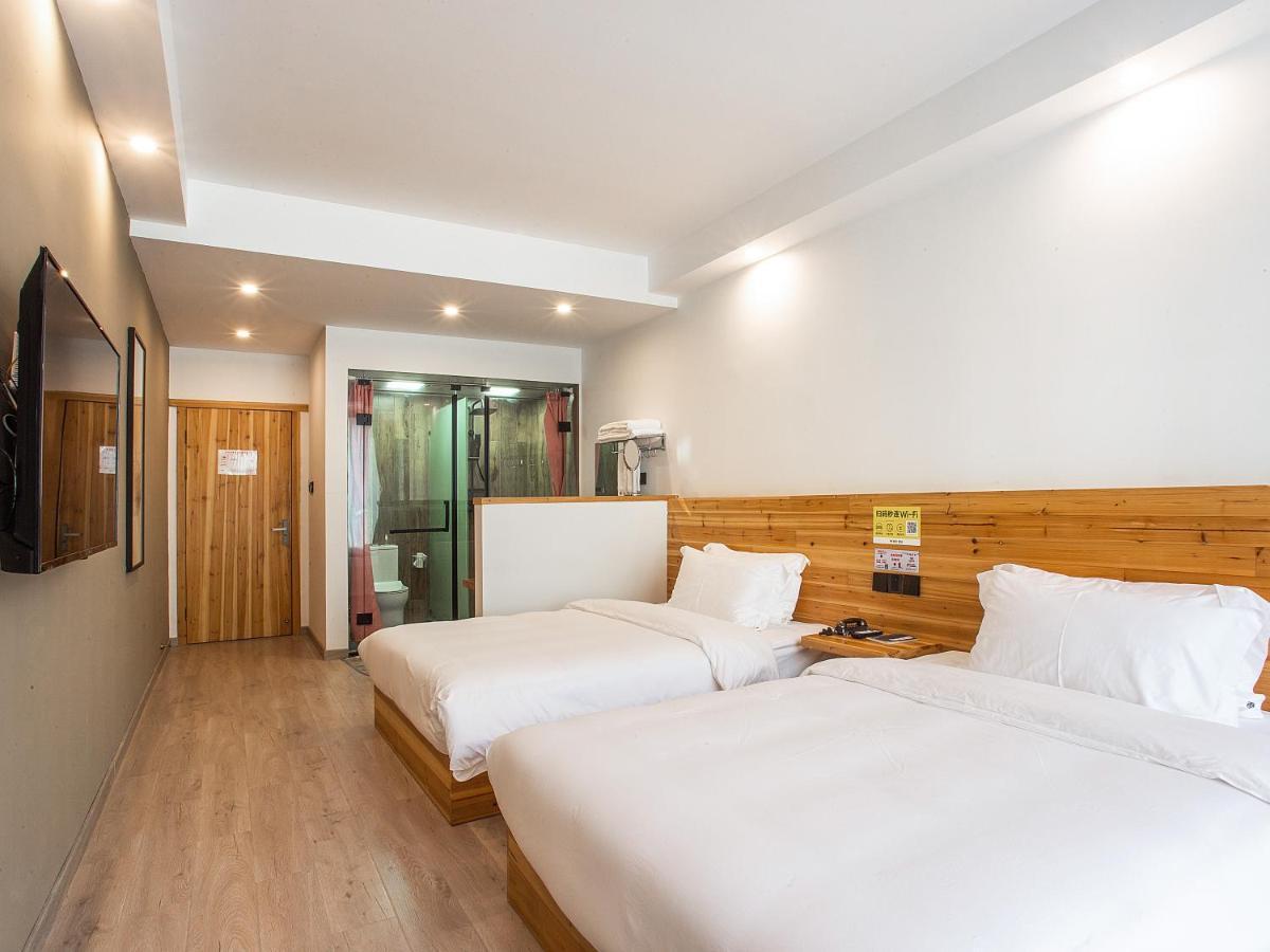Cloudy Warm Hotel - Huangshan Scenic Area Transfer Center Branch Exterior foto